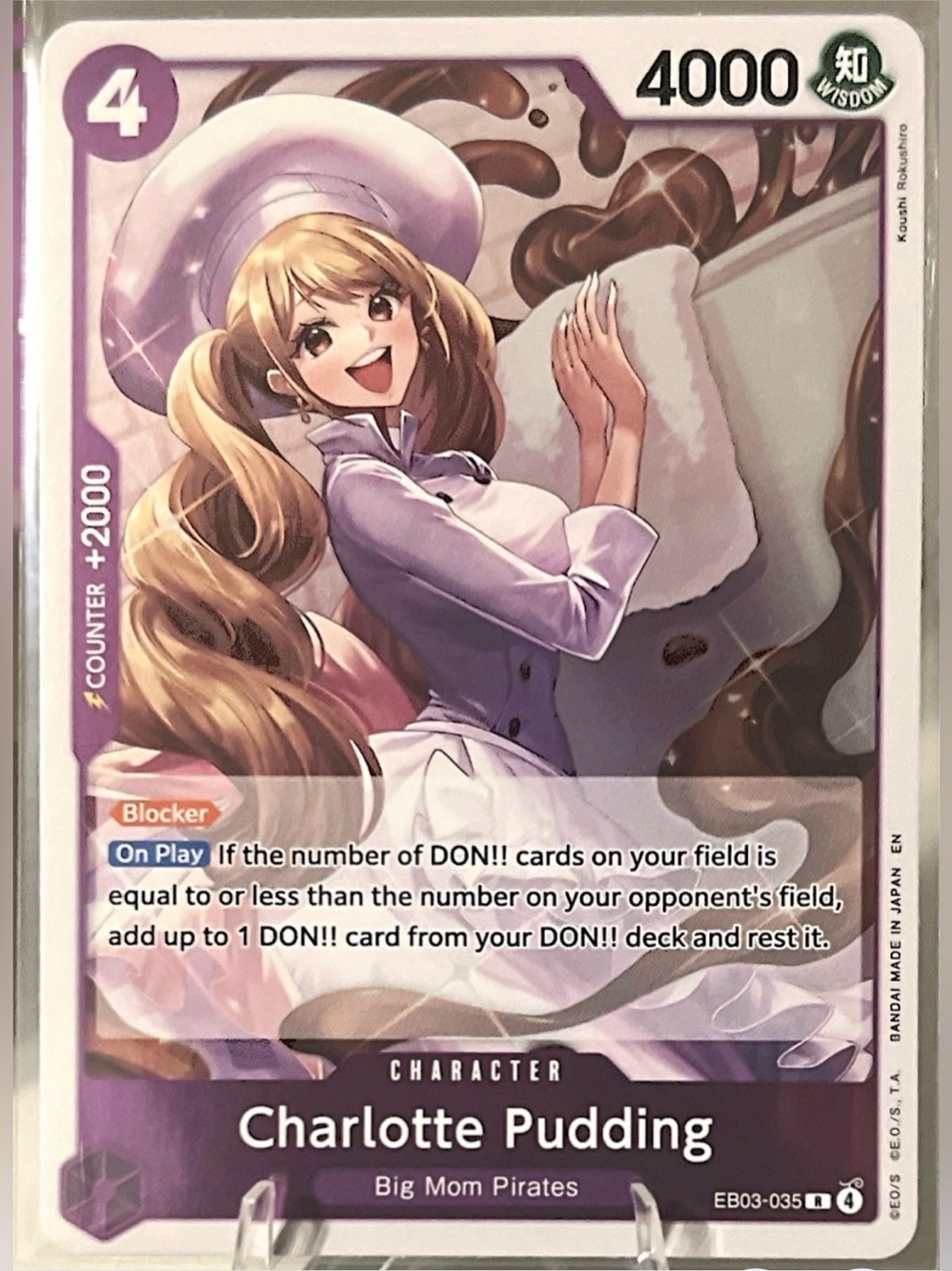 One Piece TCG: Heroines Edition - CHARLOTTE PUDDING EB03 - 035 NM
